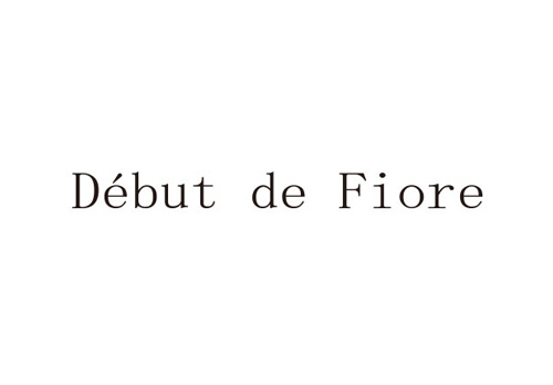 Debut de Fiore デビュー ド フィオレ