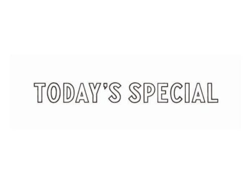 TODAY'S SPECIAL トゥデイズスペシャル